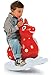 Gymnic 80.01 Inflatable Rocking Rody Rider with Base, Red/Yellow
