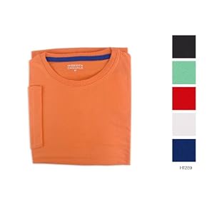 Mens Plain Short Sleeve Crew Neck T-shirt
