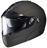 HJC IS-MAXBT MATTE BLACK DUAL LENS SNOW HELMET
