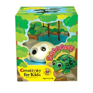 Paint and Craft Plaster Turtle by Faber Castell