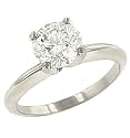1.50cttw Round Brilliant Solitaire Ring Egl G-H/si1
