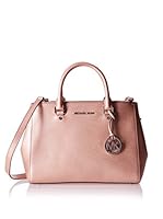 Michael Kors Bolso asa de mano Sutton Md Satchel (Maquillaje)