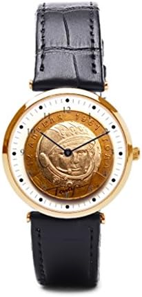 Negogo Gagarin Inch Weather Watch Best Wrist Watches For Men Soviet Coin Numismatics Watch Leather Strap