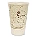 Symphony Treated-Paper Cold Cups, 12oz, White/Beige/Red, 100/Bag, 20 Bags/Carton, Sold as 20 Package