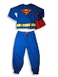 Superman by Wormser - Boys Long Sleeved Pajamas, Blue