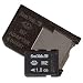 SanDisk - Flash memory card ( M2 to Memory Stick Duo adapter included ) - 1 GB - Memory Stick Micro (M2)