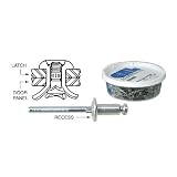 C.R. LAURENCE 42373 CRL GM Door Handle Rivets by C.R. Laurence