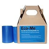 Eco-Me Dog Poo-Poo Bag Refills, 15-Count Boxes (Pack of 6) (90 Refills)