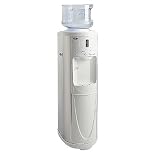 Whynter Free-Standing Hot and Cold Water Dispenser with Storage - Stainless Steel/ White