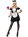 SEXY FRENCH MISTRESS MAID LADY FANCY DRESS COSTUME 8/10