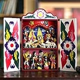 Painted wood retablo, 'Chapel of Quinua'