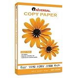 Copy Paper 92 Brightness 20lb 8-1/2 x 14 White 5000 Sheets/Carton