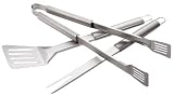 Weber 18600 3-Piece Stainless-Steel Barbecue Tool Set