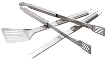 Weber 18600 3-Piece Stainless-Steel Barbecue Tool Set
