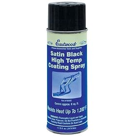 Eastwood Satin Black High Temp Exhaust Coating Paint