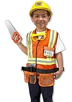 Melissa & Doug Construction Worker Role Play Costume Set