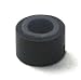 Black Silicone Micro Links - 100 Pieces
