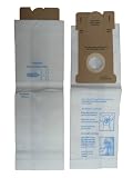 6 General Ge-1 Vacuum Bags, All Ge/Wal-Mart and Eureka Vacuums Using Ge-1 Vacuum Bags, Upright Vacuum Cleaners
