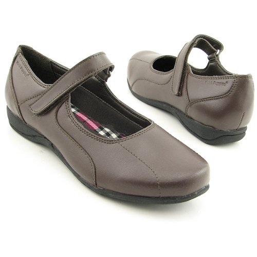 Hush Puppies Pep Rally Brown Mary Janes Womens 4 UK