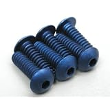 Screws,Blue Alum, 4-40 x 3 8 by Associated Electrics Inc.