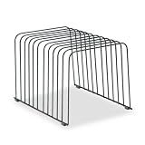 Fellowes Desktop Organizer, 11 Sections, Wire, 9 x 11.375 x 8 Inches, Black, (72112)