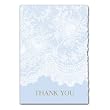 Blue and White Lace - Thank You Designer Note Cards (set of 10)