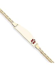 8 Inch 14k Gold Medical Jewelry Bracelet