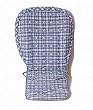 Teddy Bear Blues High Chair Cover