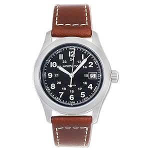 Hamilton Men's Khaki III Leather Watch #H68481533