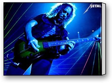 Funnyone Custom Modern Wall Art Decoration for Home Metallica Kirk Hammett Canvas Prints