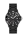 s.Oliver Unisex-Armbanduhr Medium Size Silikon schwarz Analog Quarz SO-1934-PQ
