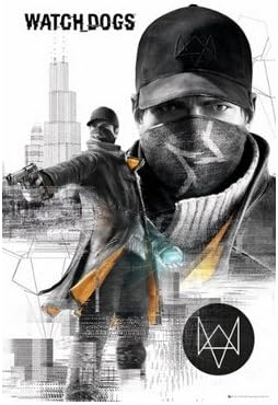 Just Song Watch Dogs2 Custom Best Nice Stylish Classical Home Decor Fashionable Mondern Poster Size (50X76Cm)