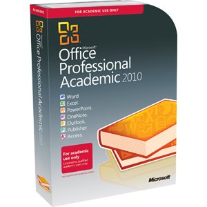 Microsoft Office 2010 Professional Plus for Windows Computers 32/64 Bit  (Academic Limit one copy per customer)