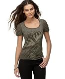 DKNY - DKNY Jeans Short-Sleeved Burnout Tee