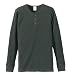 United Athle(ユナイテッドアスレ) | 5.6オンス ワッフルヘンリーネック長袖Tシャツ モスグリーン L