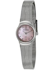 Skagen Mesh Womens Quartz Watch 502XSSMP