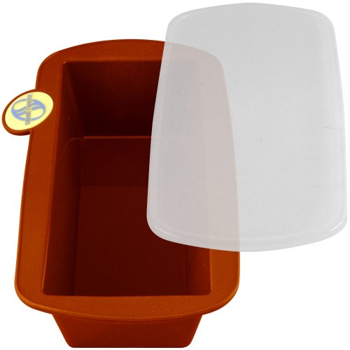 Smartware Silicone Loaf Pan Lid Terracotta