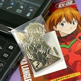 エヴァンゲリヲン新劇場版 デコメタ 14　式波・アスカ・ラングレー　ゴールド