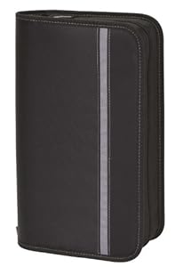 Case Logic ENW-104 104 Capacity Nylon CD Wallet (Black)