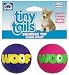 VOTOY VINYL TINY TAILS SQUEAKY WOOF BALLS