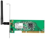 ZyXEL G-302 v3 Wireless 54Mbps 802.11g Standard and Low Profile PCI Card with Removable Antenna
