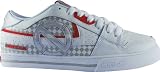 Odessa Mens Flight White/Grey/Red Trainer FligWHT 13 UK