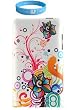 Pink Flower Zebra Snap On Case for Itouch 2nd and 3rd generation Ipod Touch 8G 16G 32GB 64GB + Wisdom*Courage Wristband