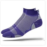 New! DeFeet Levitator LiteLow - Grey/Purple, Small