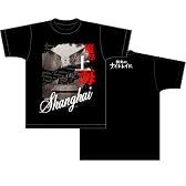 閃光のナイトレイド Tシャツ 魔都上海柄 BLACK サイズ:L