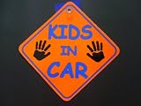 Kids In Car, Diamond Car Sign