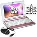 PC Hardware : Acer Aspire One AOA150-1566 Netbook - Intel Atom Processor N270 1.6GHz, 802.11b/g WLAN, 1GB DDR2, 160GB HDD, 8.9' WSVGA, Integrated Webcam, Microsoft® Windows® XP, Rose Pink, USB Mouse