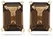 14k Yellow Gold 7x5mm Emerald Cut Smoky-Quartz 14k Yellow Gold 7x5mm Emerald Cut Smoky-Quartz