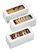 Wilton White Rectangle Boxes, 3 Count