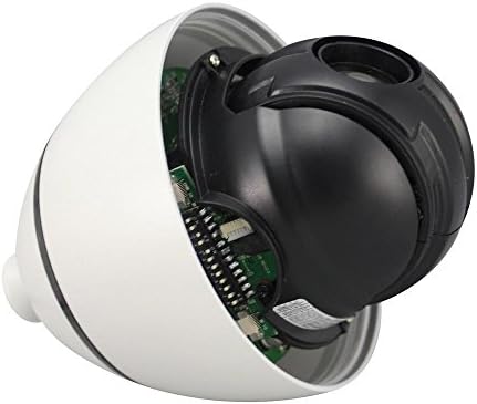 Wiseup 3.5" 700TVL Color Mini Indoor Speed Dome Camera PTZ Security Camera 12x Zoom